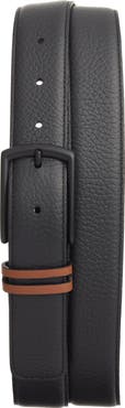 ZEGNA Reversible Casual Signifier Deerskin Belt