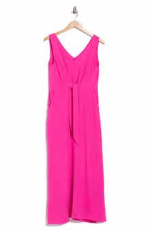 Halogen® Front Tie Maxi Dress