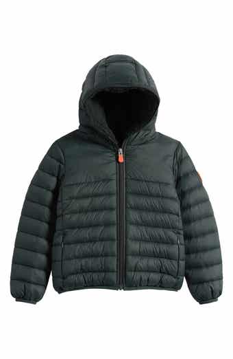 Kids' Leci Quilted Hooded Jacket