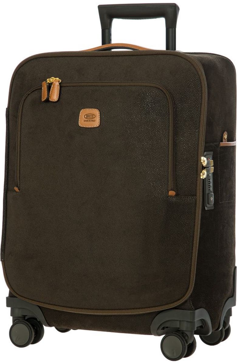 Bric's Life 21" Carry-On Compound Spinner, Alternate, color, Olive