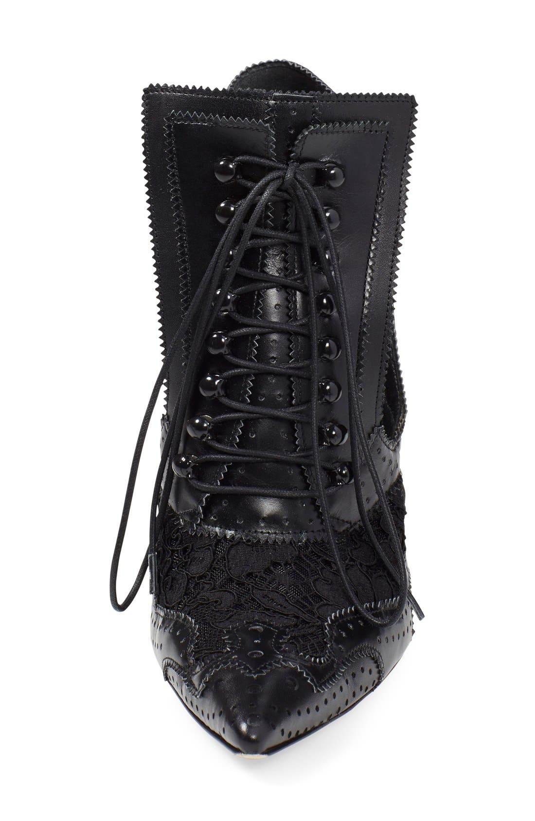 Givenchy 'Lace Show' Boot, Alternate, color, 
