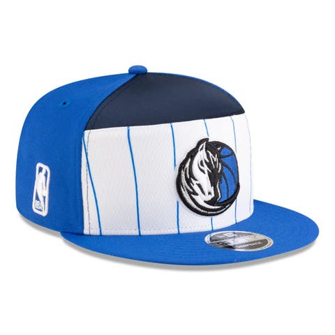 Men's New Era  White/Blue Dallas Mavericks 2025 NBA Tip Off Split Panel 9FIFTY Snapback Hat