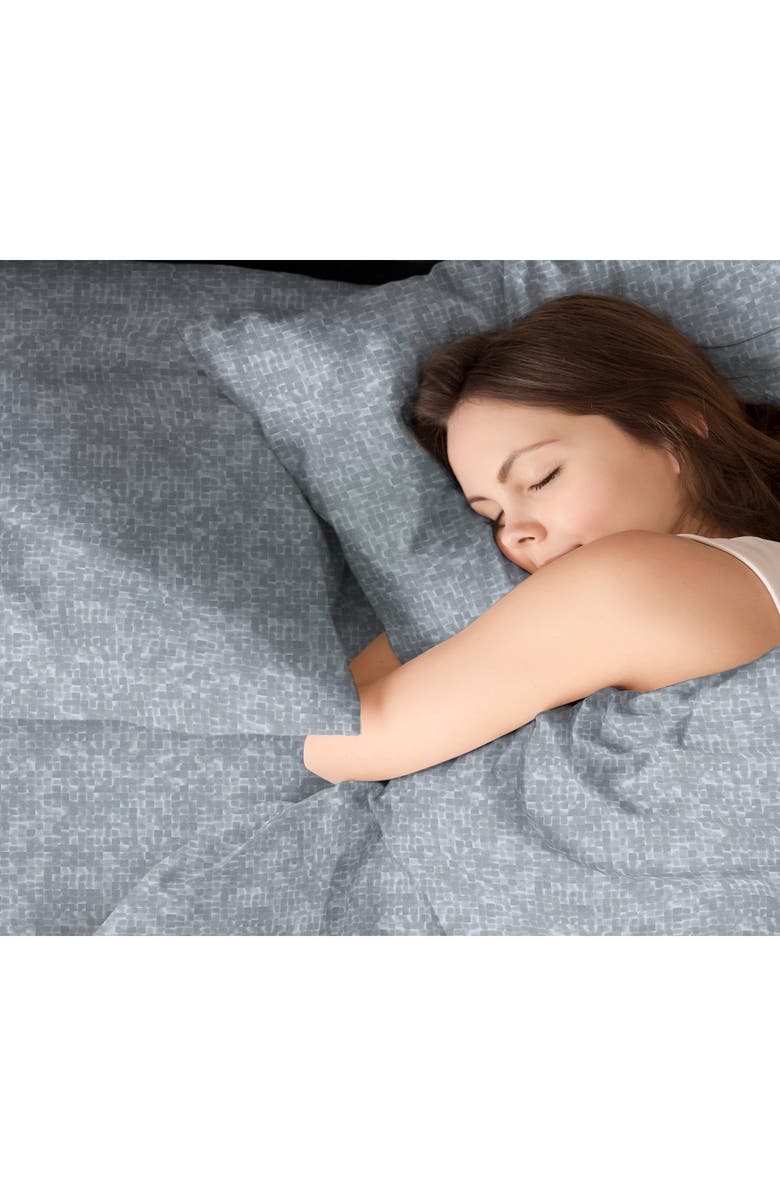 Martex Restore Echo Sheet Set, Alternate, color, Charcoal