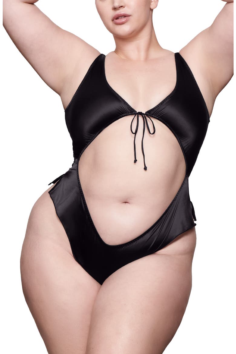 Woven Shine Collection Teddy, Alternate, color, ONYX