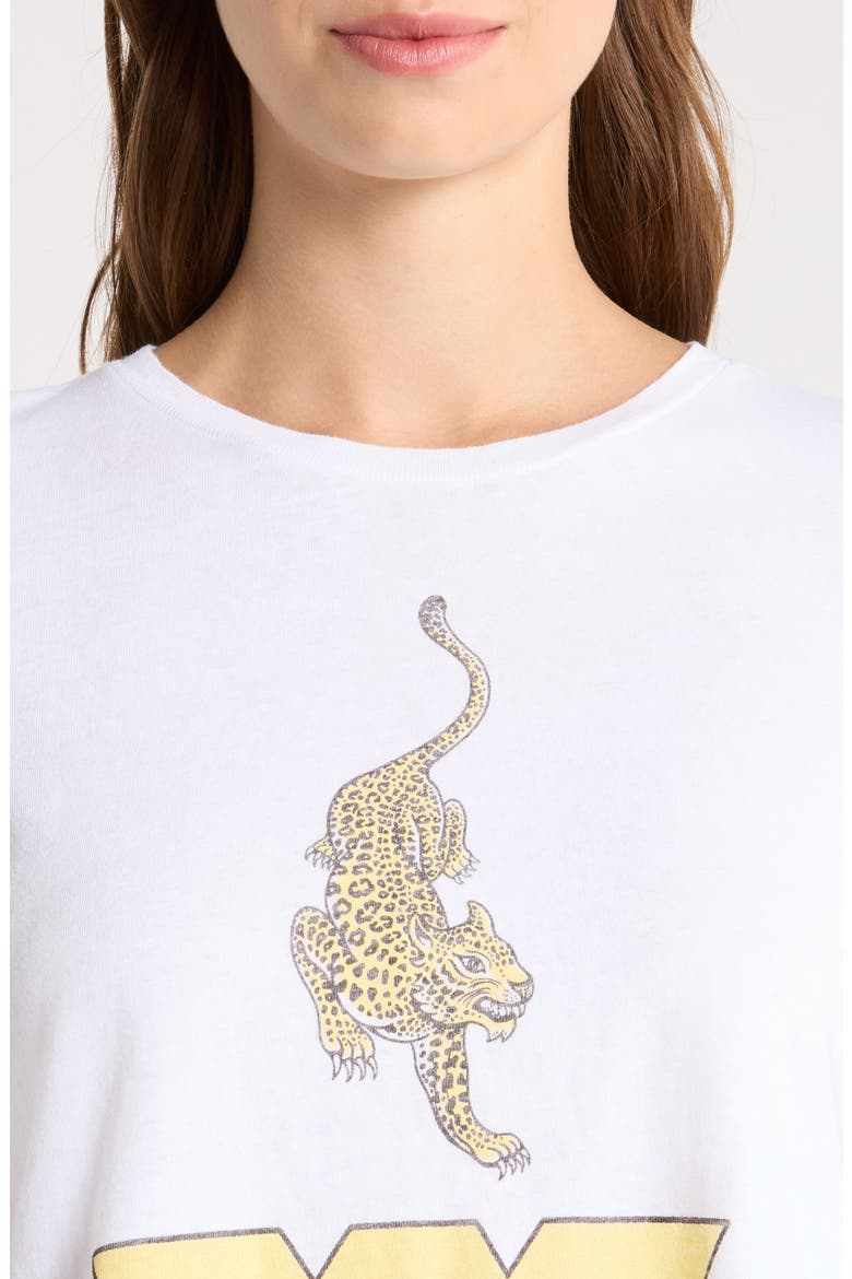 1950s Boxy Wild Graphic T-Shirt, Alternate, color, OPTIC WHITE