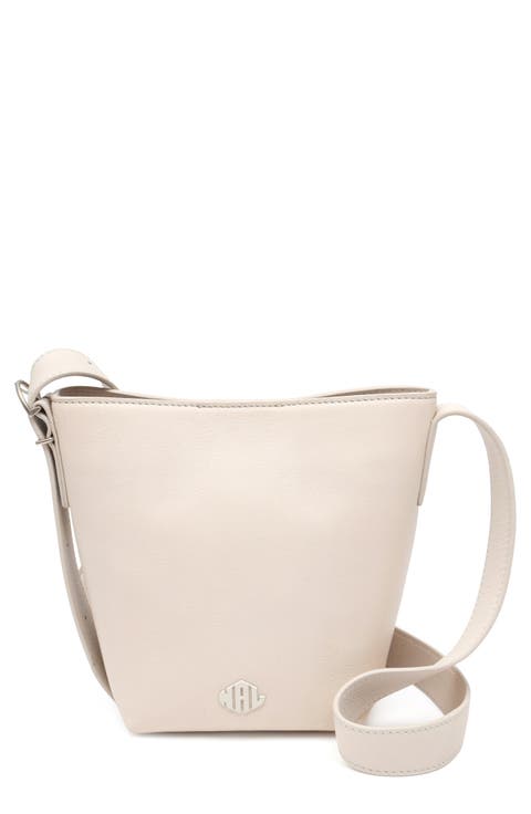 Jayden Calfskin Leather Bucket Bag