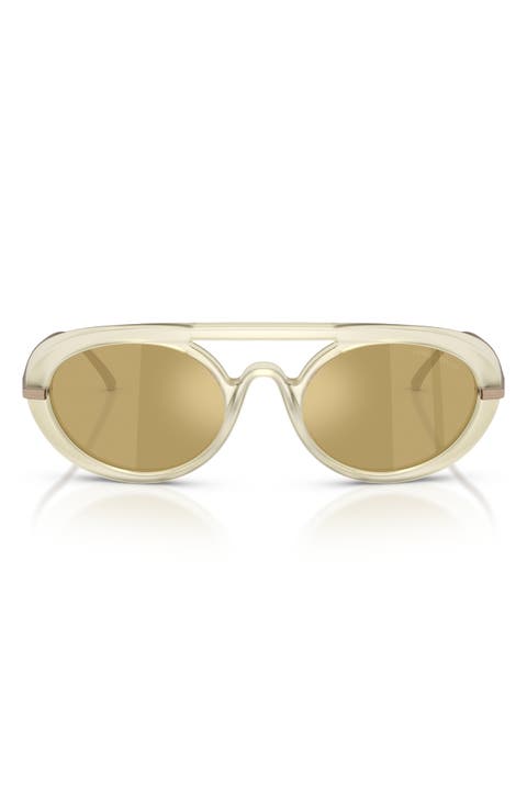 AR8256 52mm Oval Sunglasses