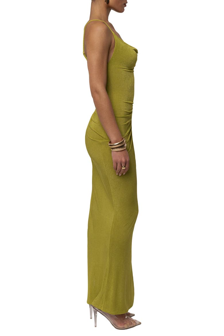 High Standards Maxi Dress, Alternate, color, Lime