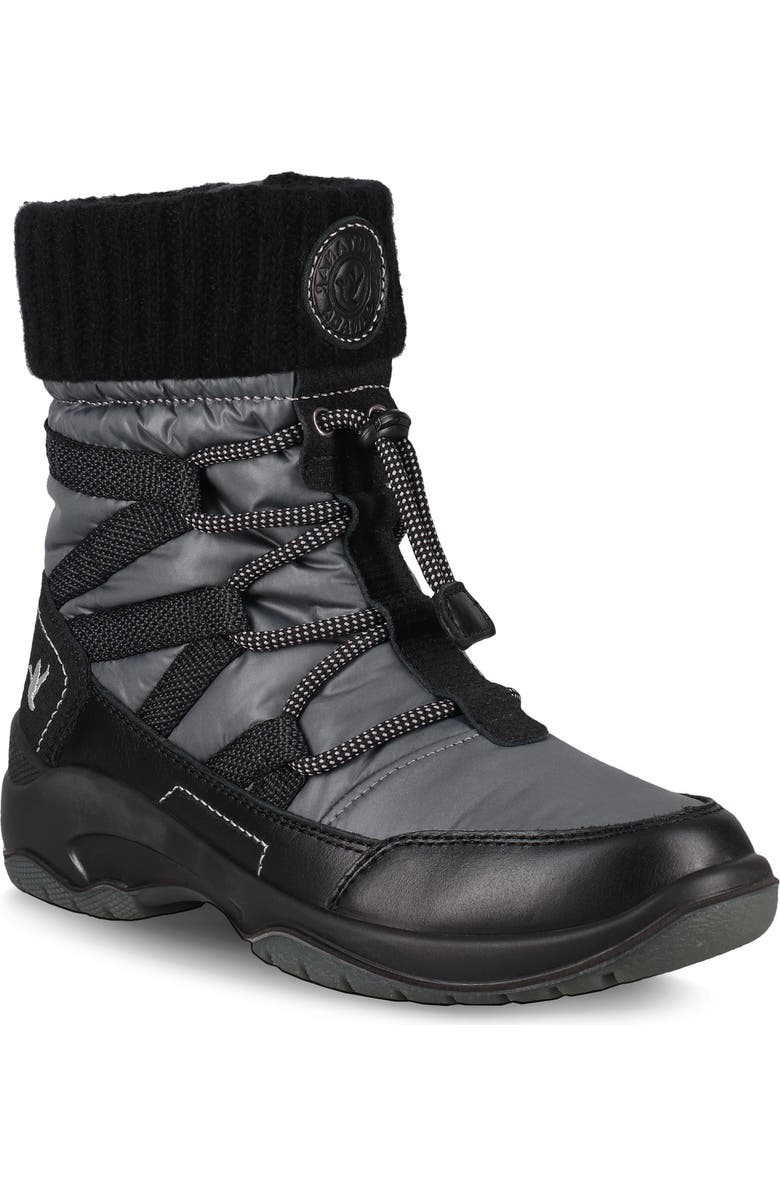 Santana Canada Thea Waterproof Boot, Main, color, Grey / Black