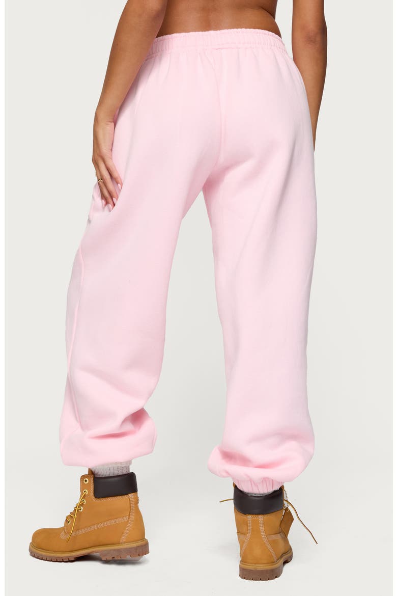 Major Love Logo Sweatpants, Alternate, color, LIGHT-PINK