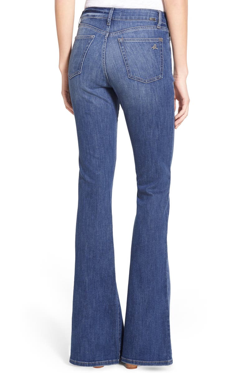 DL1961 'Heather' High Rise Flare Jeans, Alternate, color, 