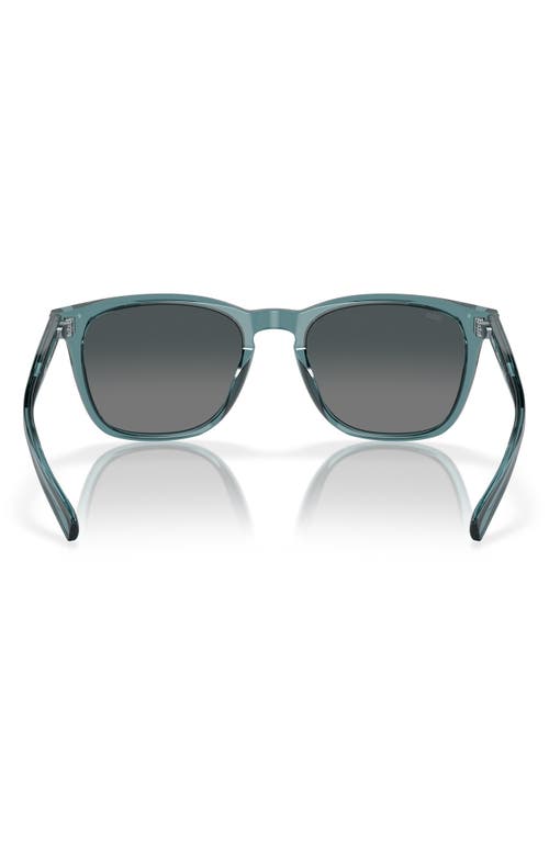 Costa Del Mar Sullivan 53mm Gradient Polarized Square Sunglasses In Blue