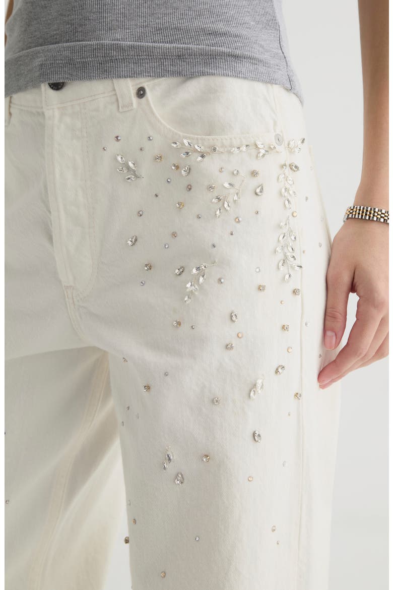 Billie High Waist Straight Leg Jeans, Alternate, color, OPAL RADIANCE