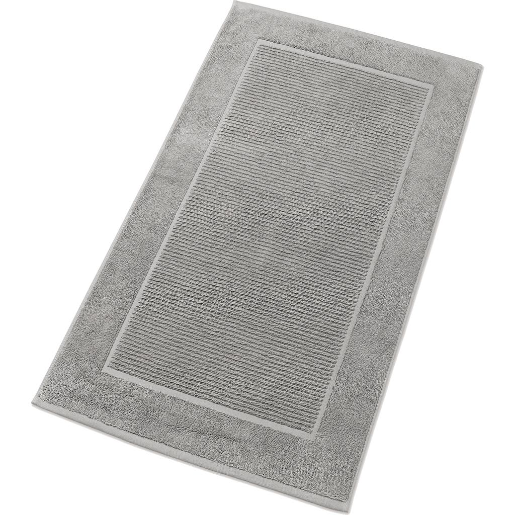 Christy Supreme 1000gsm Extra Absorbent Cotton Bath Mat In Silver