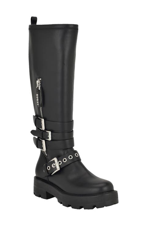 Yanika Lug Sole Tall Boot (Women)