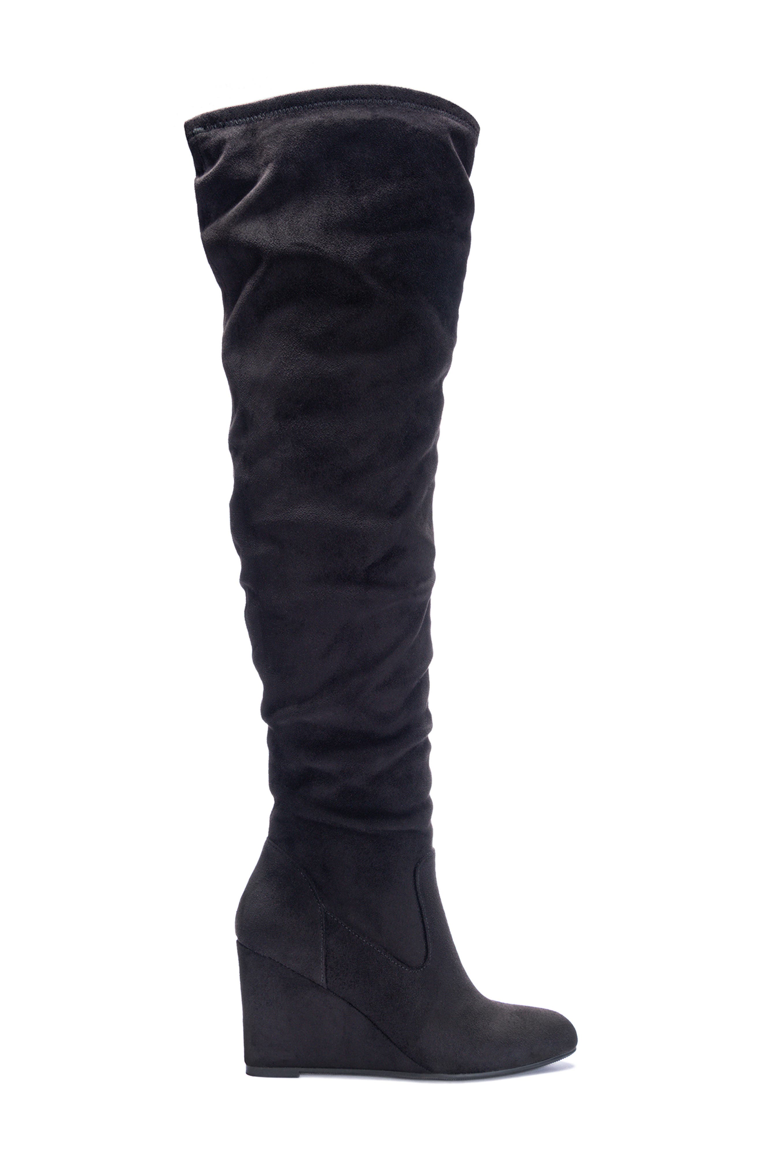 Chinese Laundry Cocoa Over the Knee Boot, Alternate, color, 