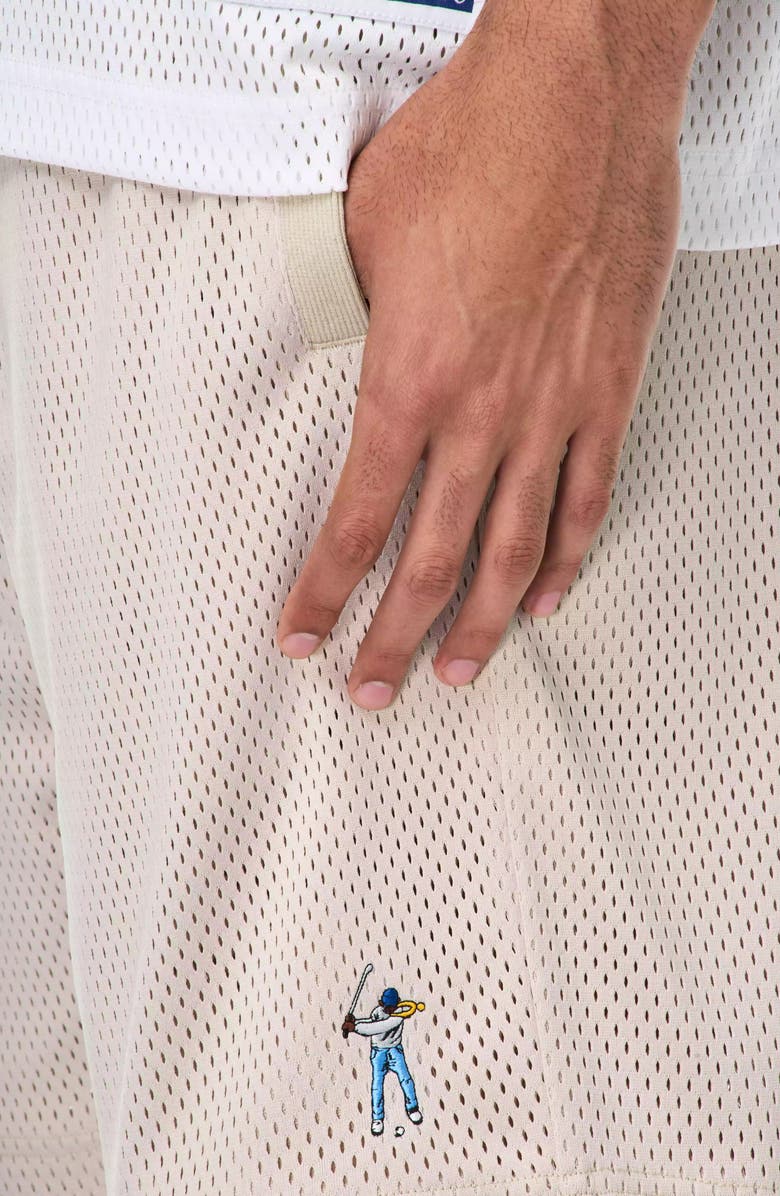 Eastside Golf Drawstring Waist Golf Shorts, Alternate, color, Pale Khaki