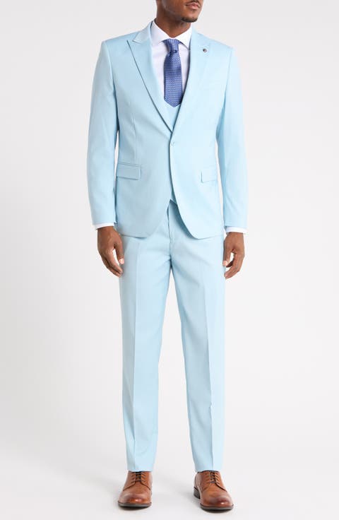 Peak Lapel 3-Piece Suit