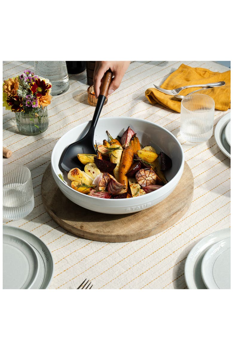 Ceramic 11.5-Inch Ceramic Mixing Bowl, Alternate, color, WHITE