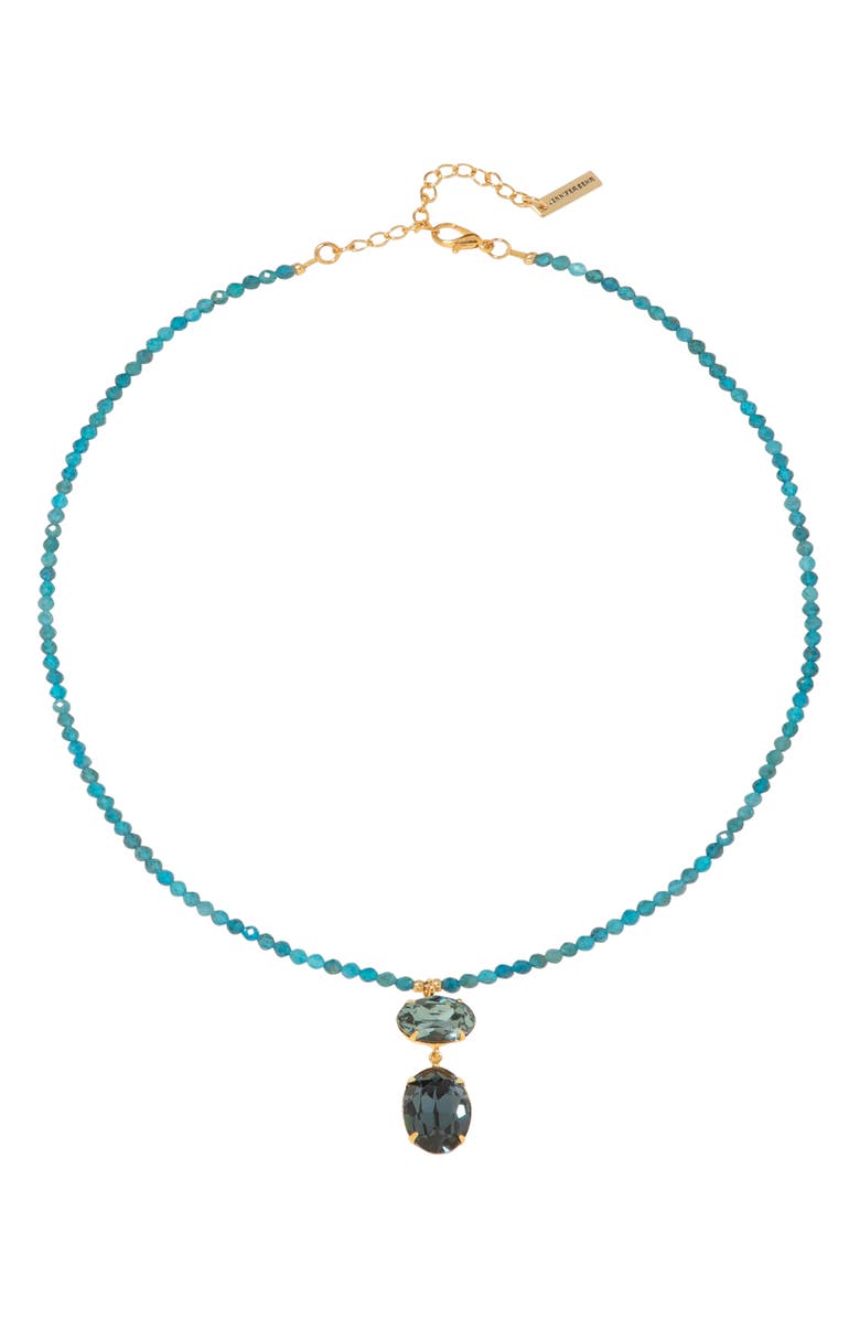 Jennifer Behr Freya Pendant Necklace, Main, color, Apatite