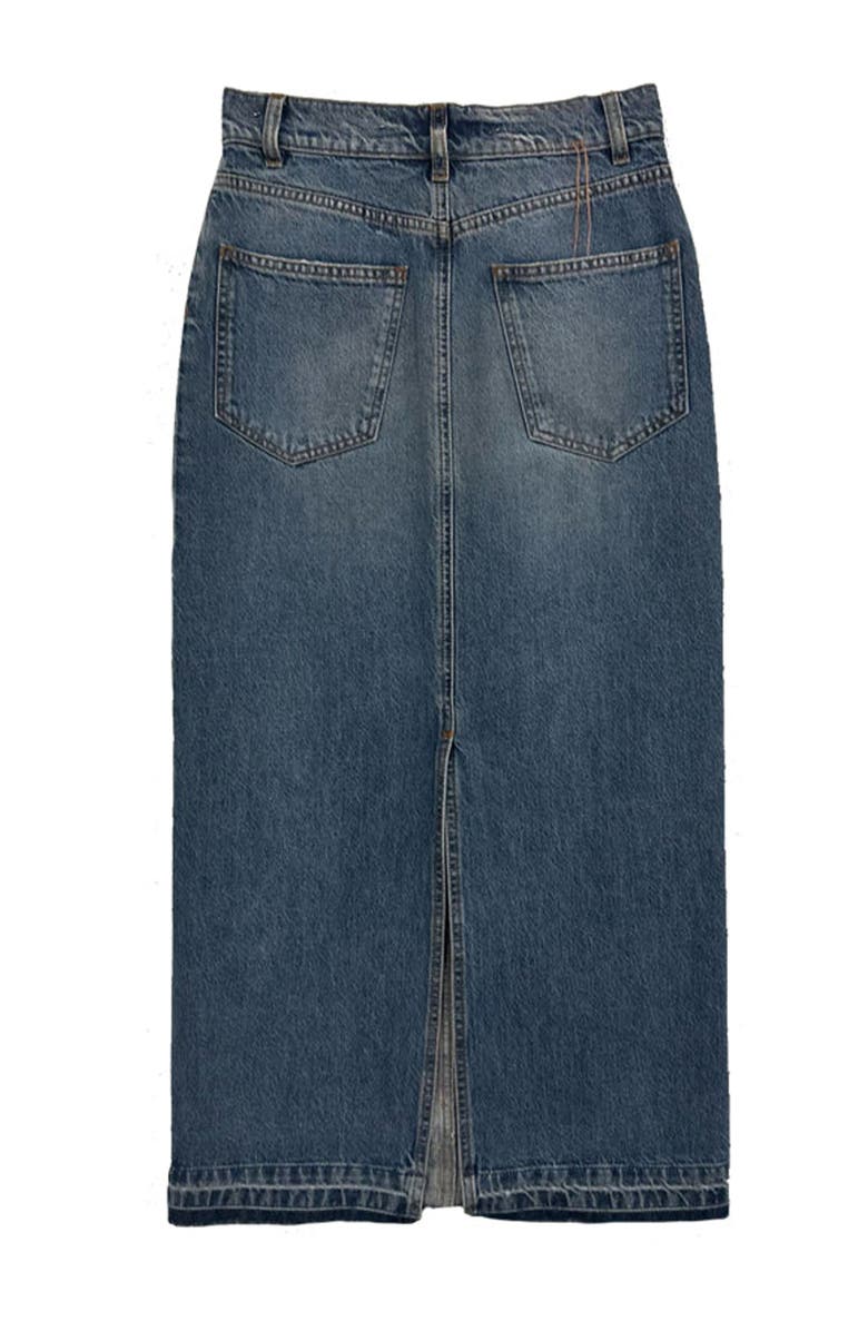 Fortela Jorgy Stone Wash Denim Skirt, Alternate, color, D420