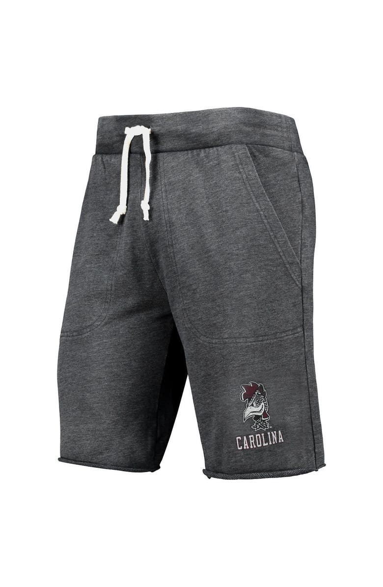 ALTERNATIVE APPAREL Men's Heathered Black Alternative Apparel South Carolina Gamecocks Victory Lounge Shorts, Alternate, color, 