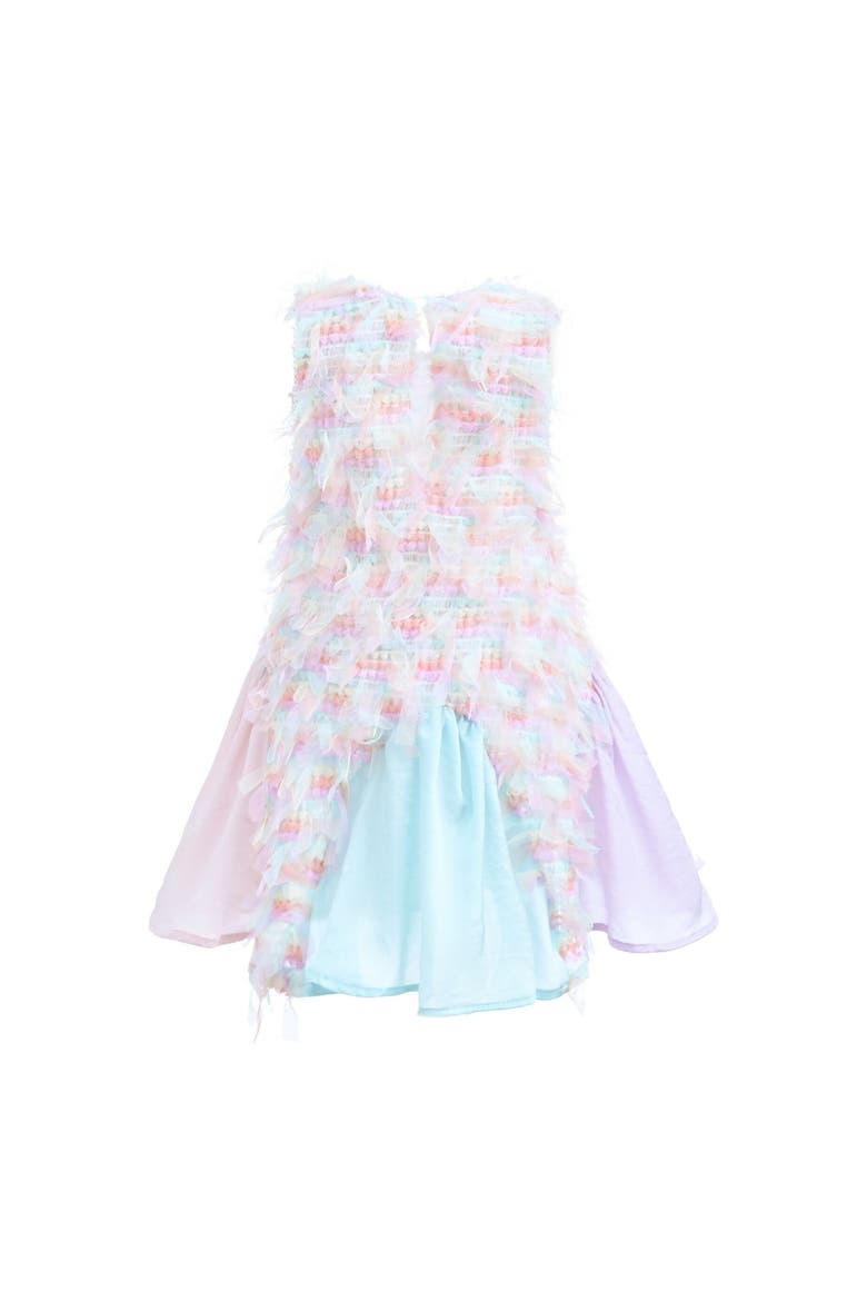 Rainbow Quilted Dress, Alternate, color, Pink