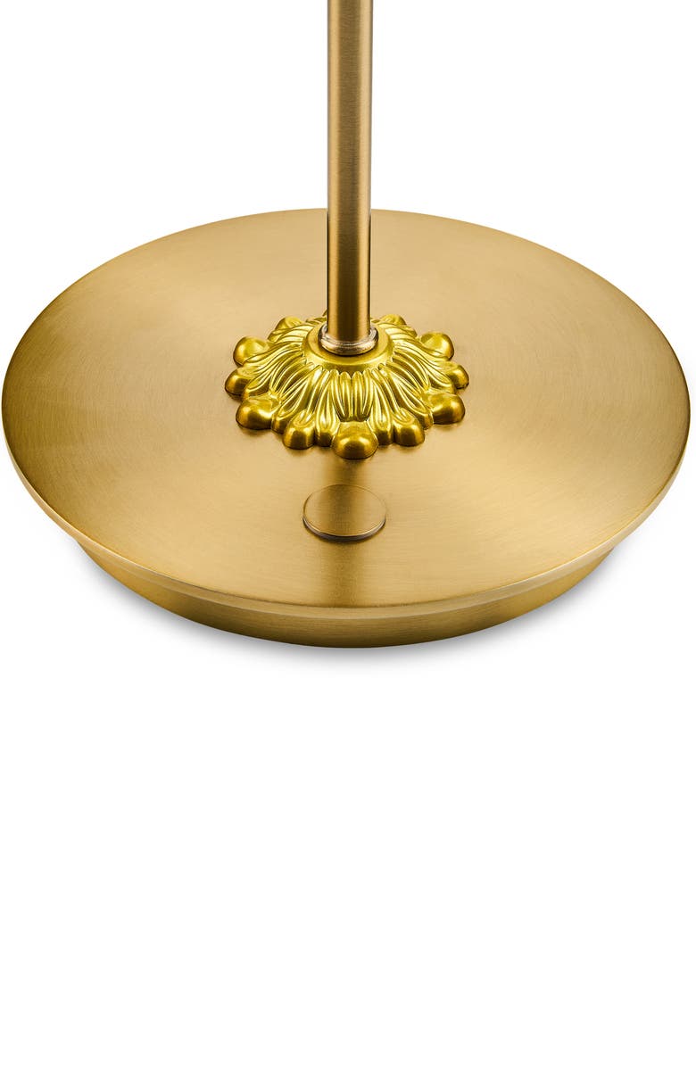 MACKENZIE CHILDS Sterling Check LED Rechargeable Dome Table Lamp, Alternate, color, Sterling