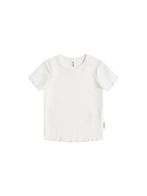 Huxbaby Rib Skivvy In White