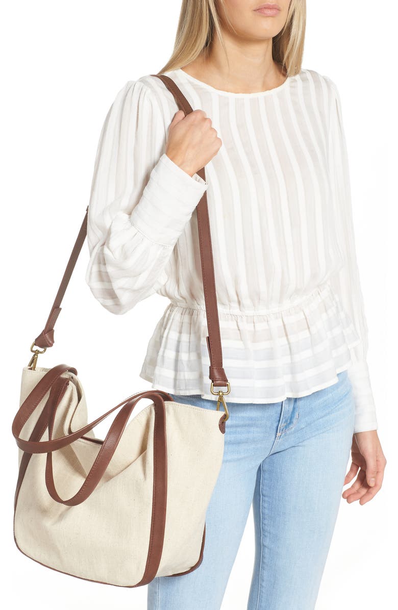 Madewell The Sydney Cotton
Linen Blend Tote Bag, Alternate, color,