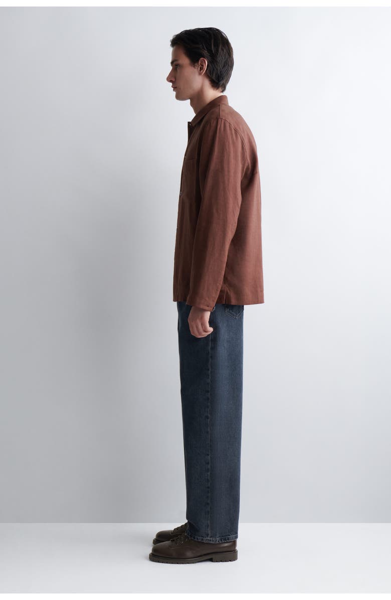 COS Linen Relaxed Shirt, Alternate, color,