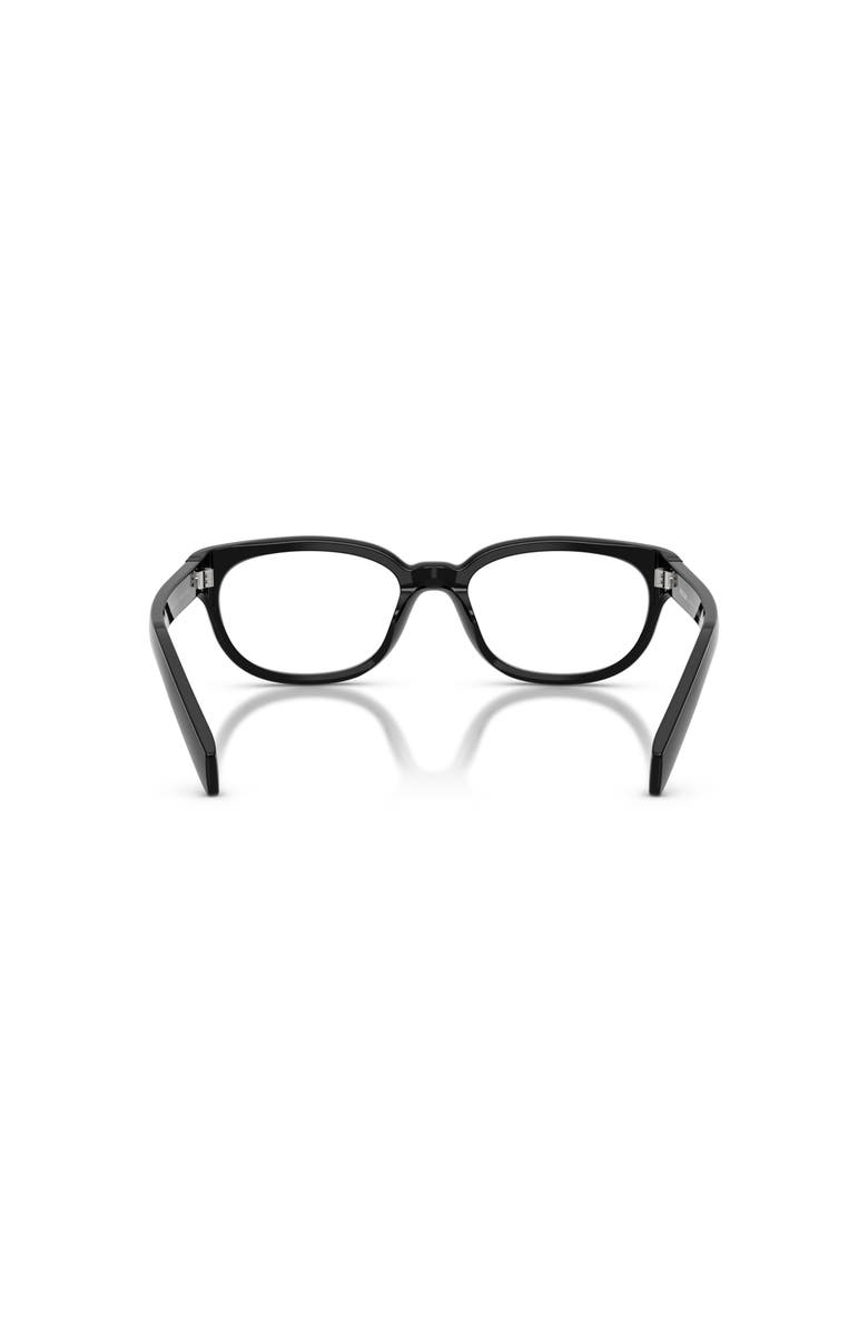 Prada 52mm Phantos optical glasses, Alternate, color, Black