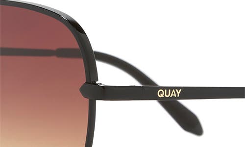 Quay High Key 55mm Aviator Sunglasses