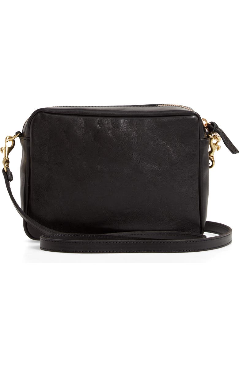Clare V. Midi Sac Leather Crossbody Bag, Alternate, color,