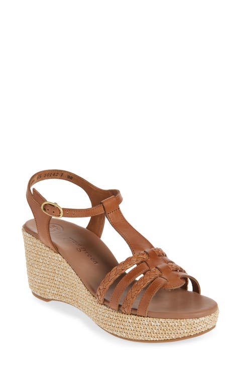 Nora Leather Wedge Sandal ロゴ レザー ウェッジ サンダル Michael Kors Nora Leather Braided Espadrille Wedge Sandals