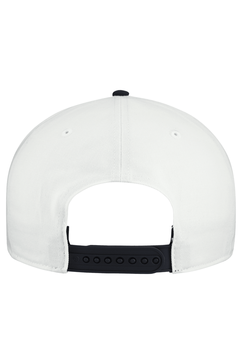 Men's '47 White William Byron Flag Fill Two-Tone Team Adjustable Hitch Hat, Alternate, color, White