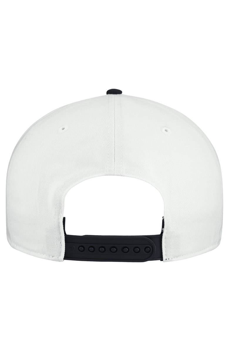 '47 Men's '47 White William Byron Flag Fill Two-Tone Team Adjustable Hitch Hat, Alternate, color, White