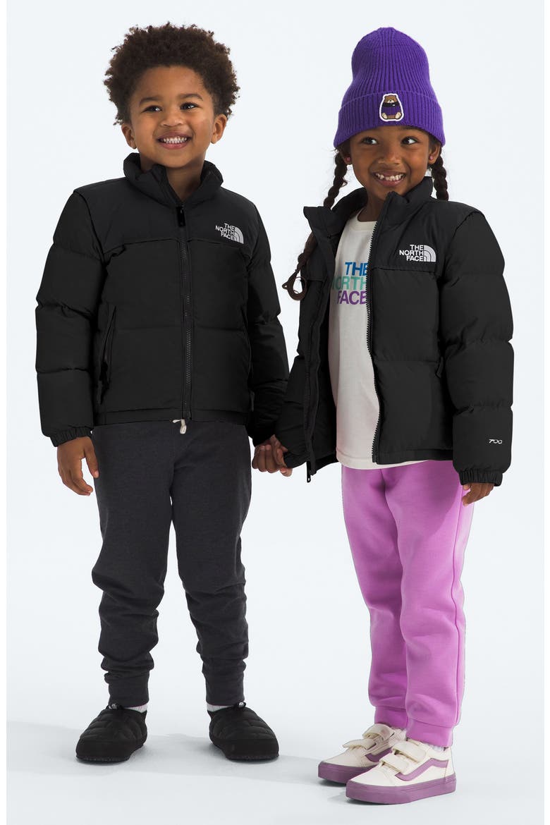 Kids' 1996 Retro Nuptse® Packable 700 Fill Power Down Jacket, Alternate, color, TNF BLACK R