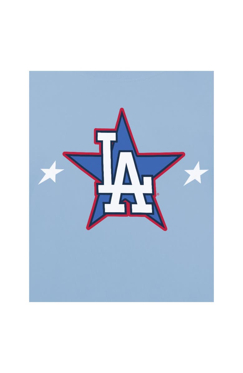 New Era Men's New Era Light Blue Los Angeles Dodgers 2025 MLB All-Star Game Workout T-Shirt, Alternate, color, Light Blue