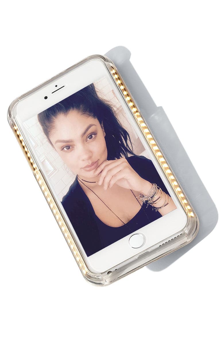 LuMee Lighted iPhone Case, Main, color, 