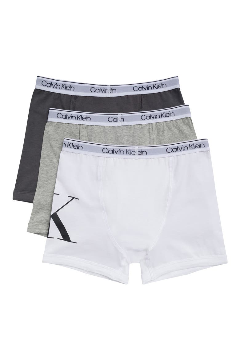 Kids' NYC Collection 3-Pack Assorted Stretch Cotton Boxer Briefs, Alternate, color, WHITE / HEATHER GRAY / MAGNET