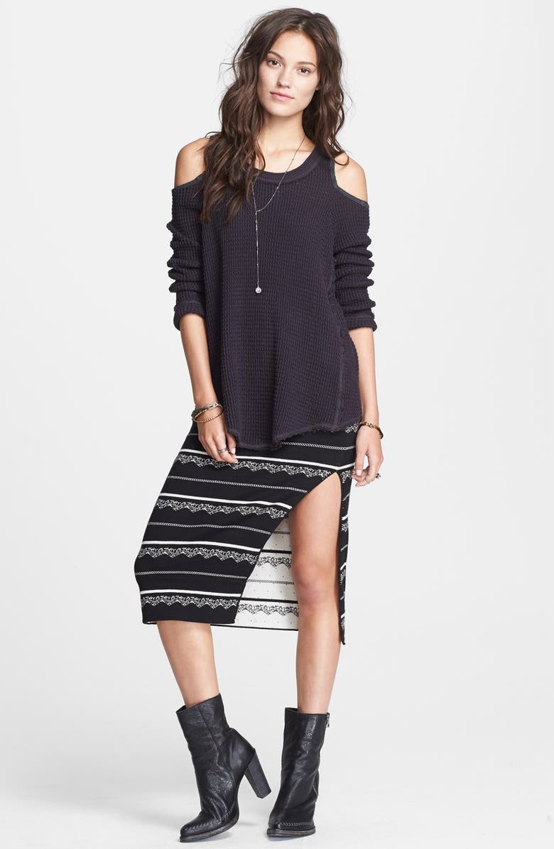 Free People 'Sunrise' Cotton Pullover, Main, color,