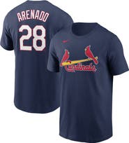 Nike Men's Nike Nolan Arenado Navy St. Louis Cardinals Name & Number T-Shirt