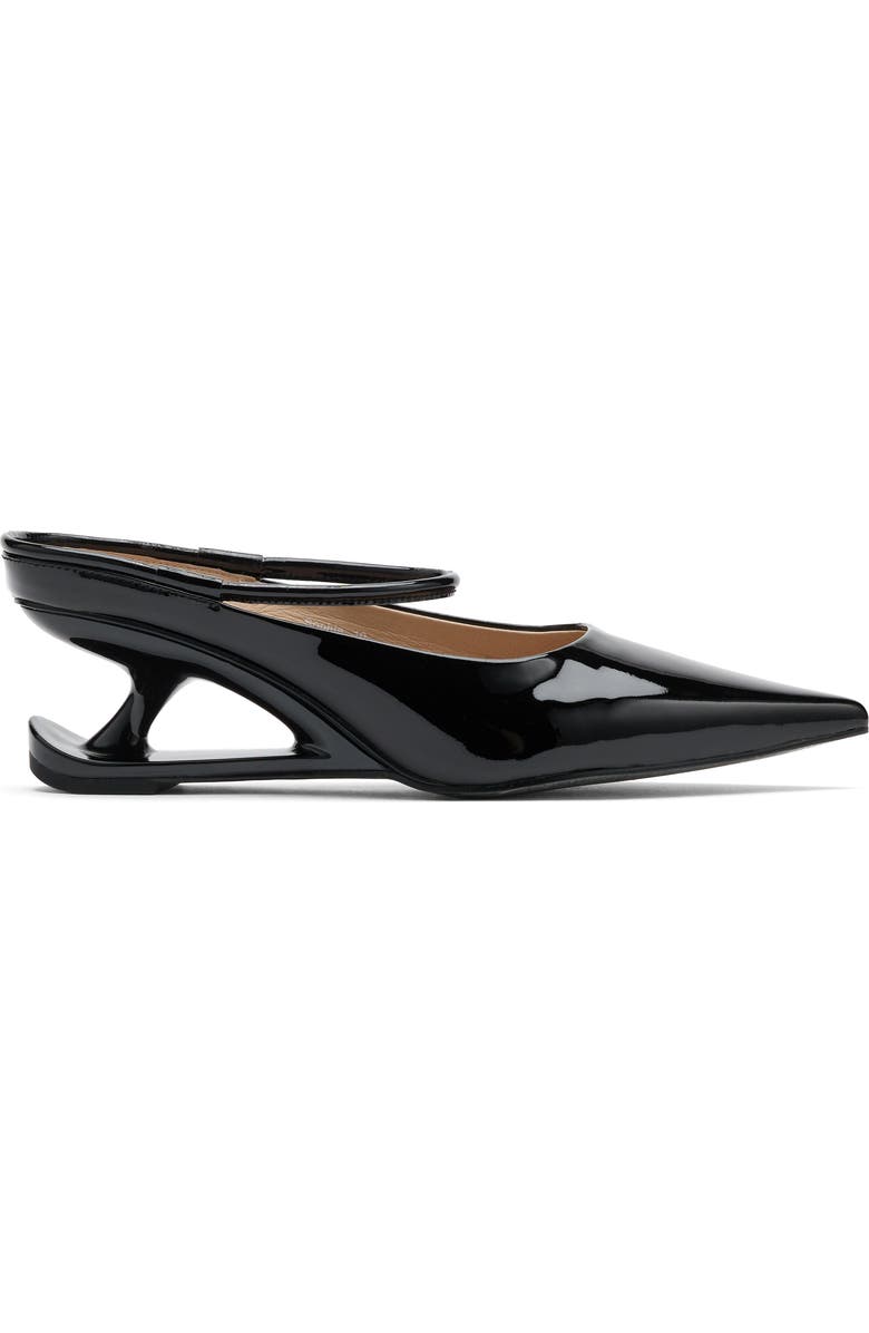 MARC NOLAN Sophia Leather Strap Pumps, Main, color, Black Patent