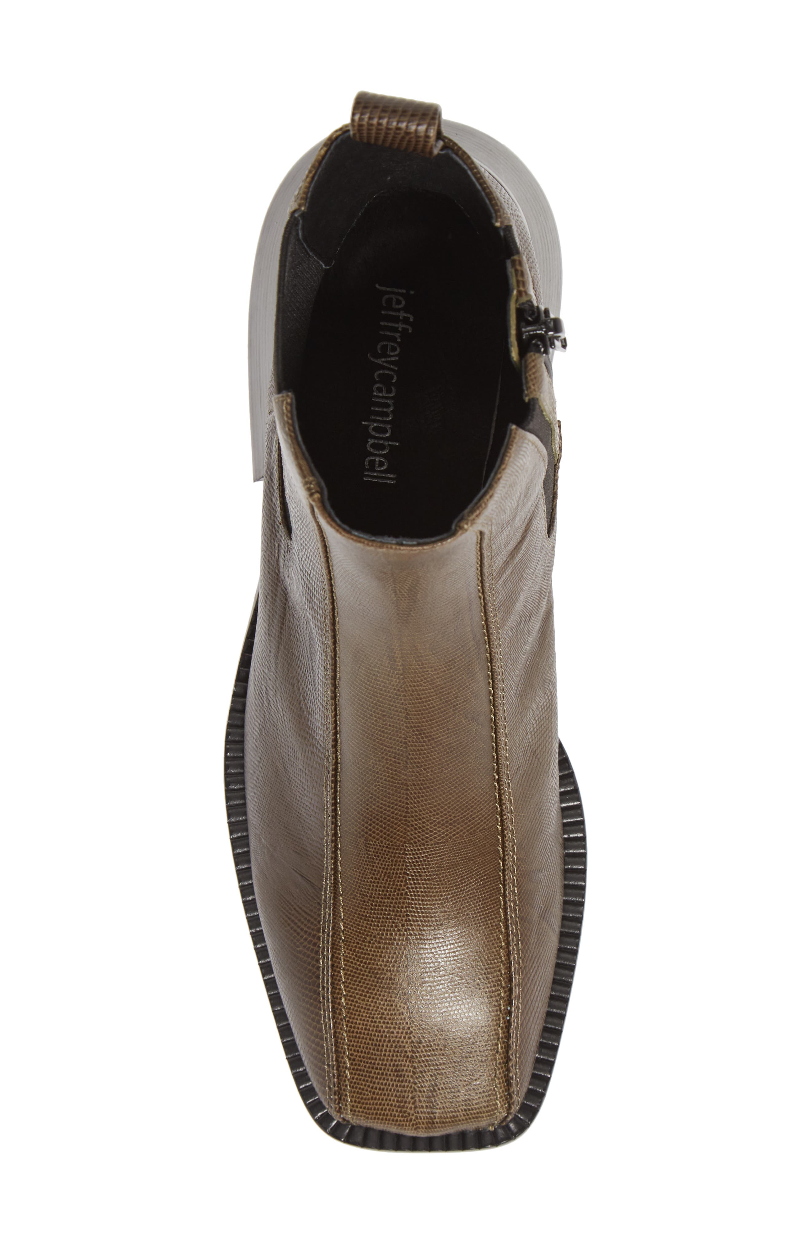 Lliam Chelsea Boot, Alternate, color, KHAKI LIZARD