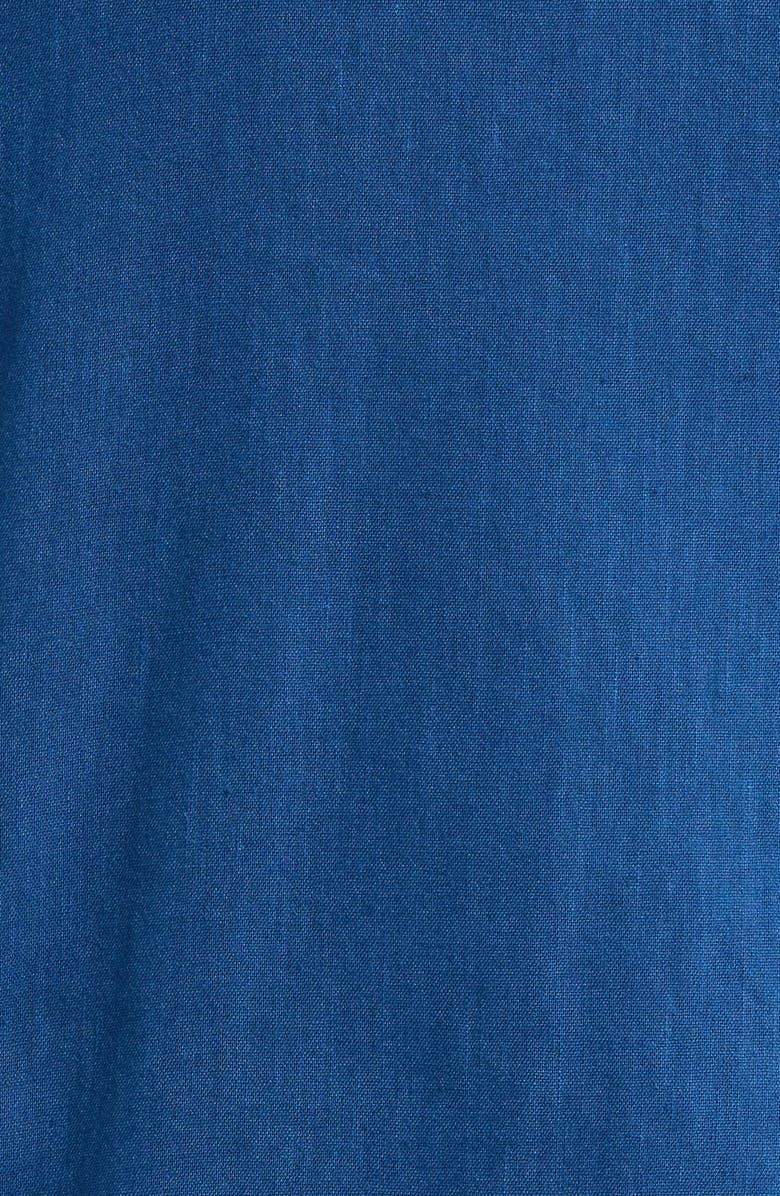 Liverpool Los Angeles Raglan Sleeve Linen Blend Jacket, Alternate, color, Goddess Blue