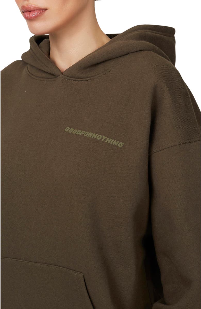 Good For Nothing Vintage  Tonal Pullover Hoodie, Alternate, color, Brown