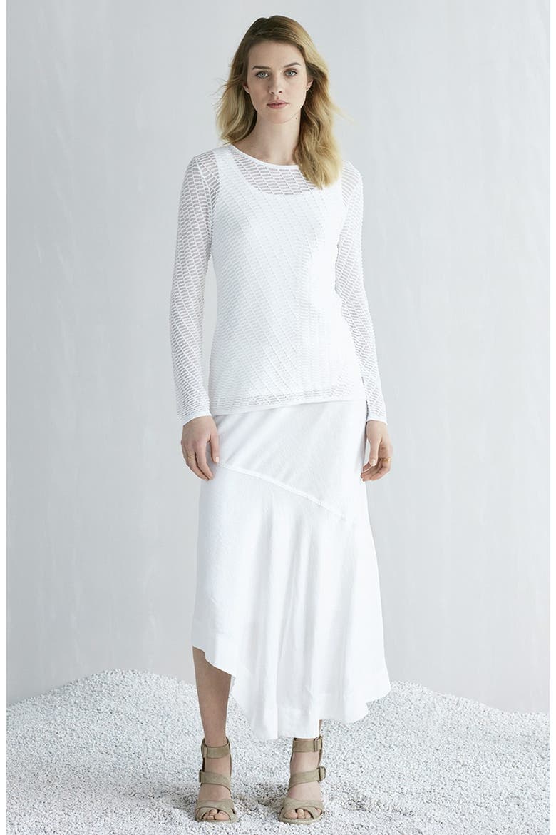 'The Long Engagement' Midi Skirt, Main, color, MUSHROOM MIX