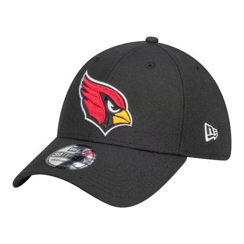 Men's New Era  Black Arizona Cardinals Core Team 39THIRTY Flex Hat