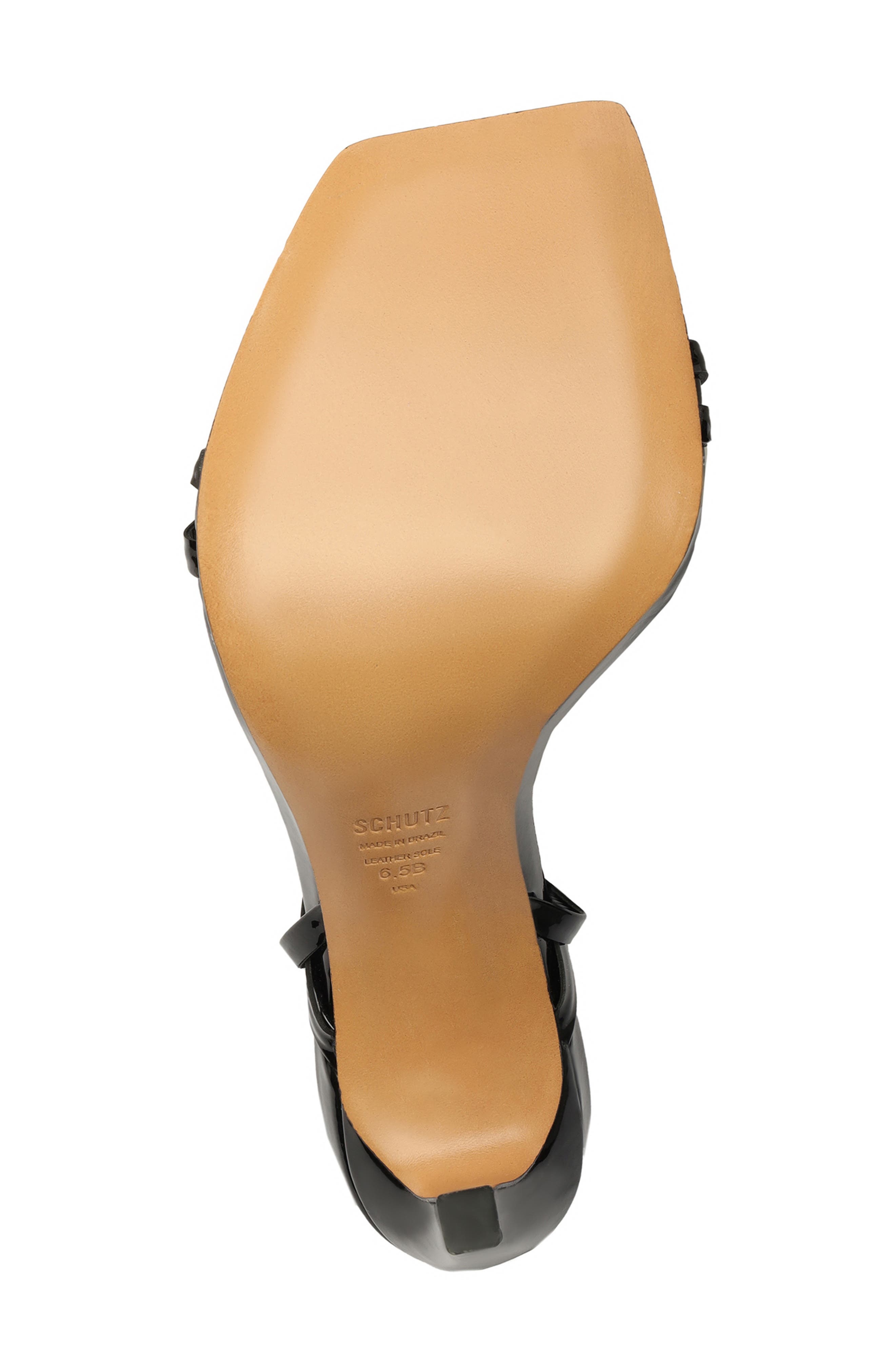 Schutz Bari Ankle Strap Sandal, Alternate, color, 